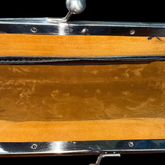 Patricia Nash Potenaz Kisslock Boucle Framed Clutch Shoulder Bag - New - Picture 11 of 13